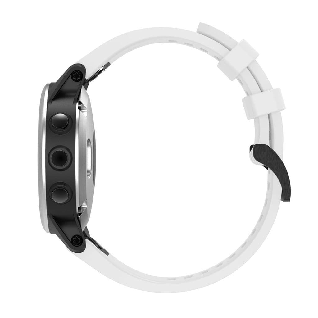 Garmin Fenix 6S/5S/6S Pro/5S Plus Klockarmband i silikon - Vit