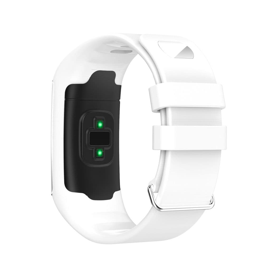 Andningsbart POLAR A360 A370 band - Vitt