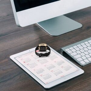 Justerbart Fitbit Versa 3 etc. band - Vitt