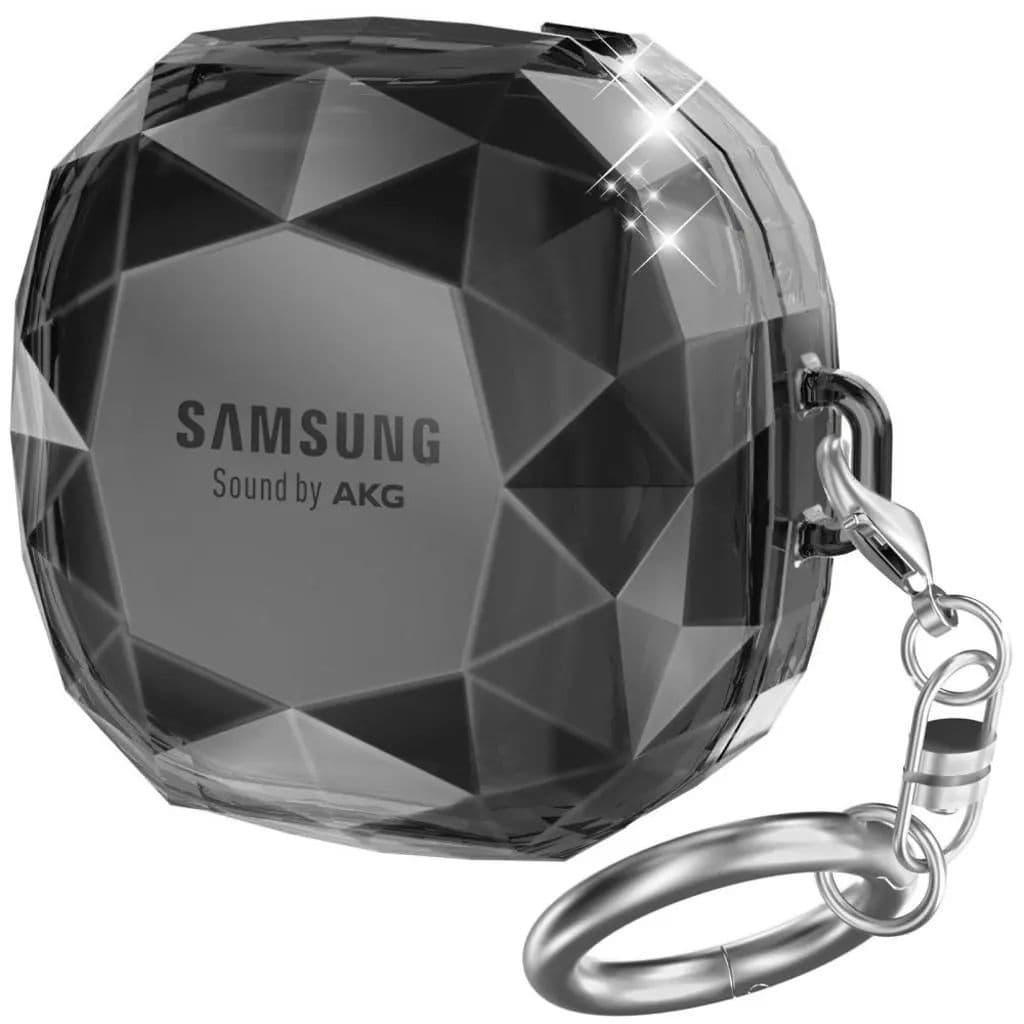 AHASTYLE WG84 Samsung Galaxy Buds Live/Pro/2/2 Pro fodral - Svart
