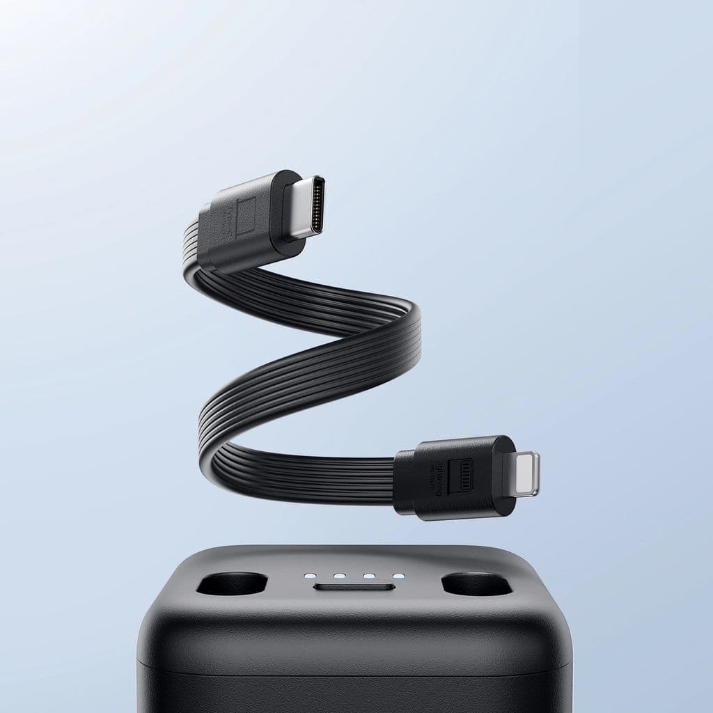 Joyroom USB-C / Apple Watch Magnetisk Trådlös laddare Powerbank 5000mAh - Svart - Bild 8