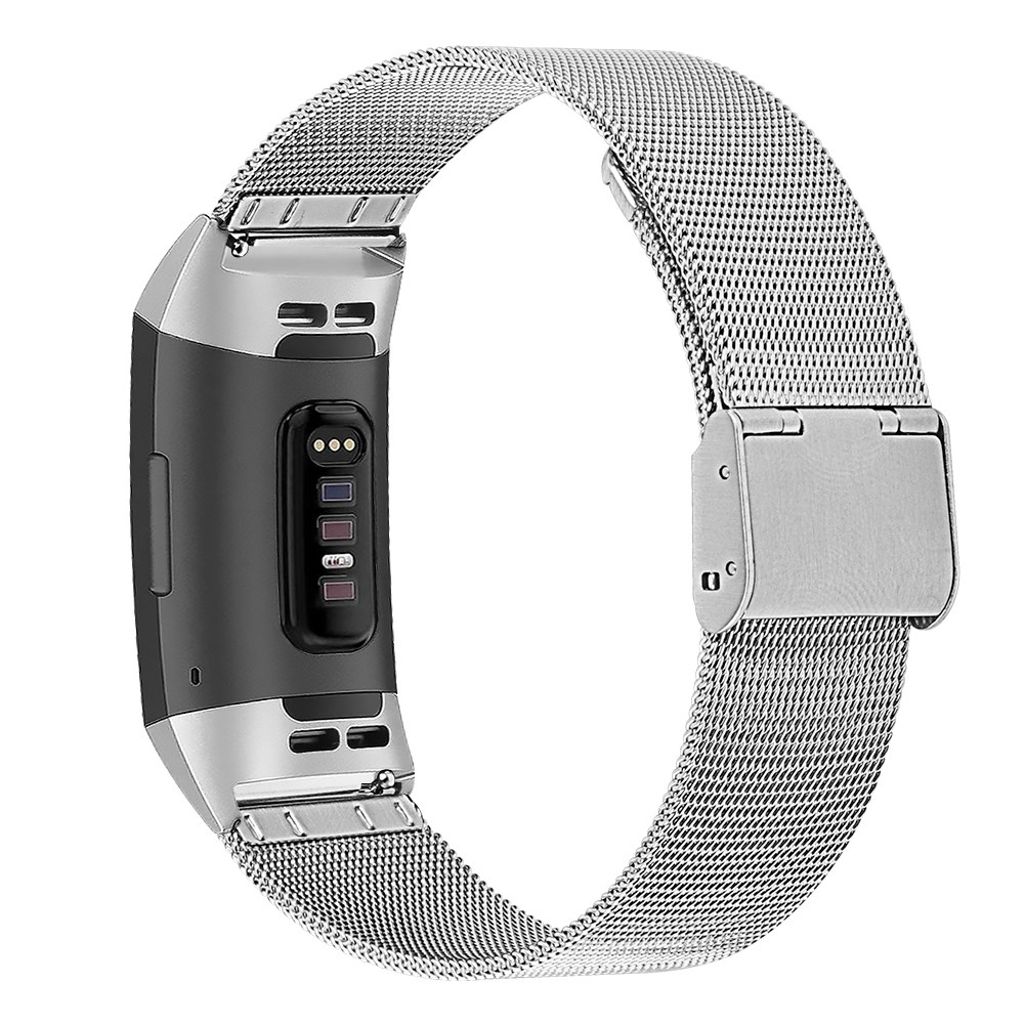 Fitbit Charge 6/5 Klockarmband i rostfritt stål - Silver