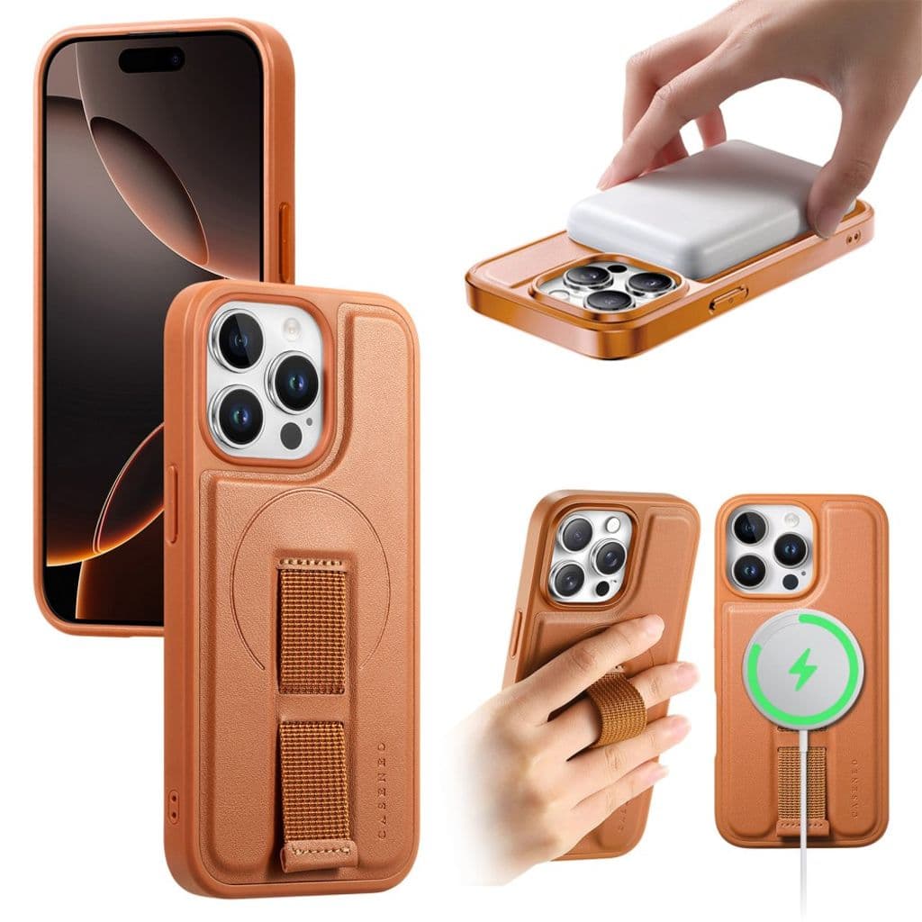 CASENEO iPhone 15 Pro Max Skal med MagSafe - Brun
