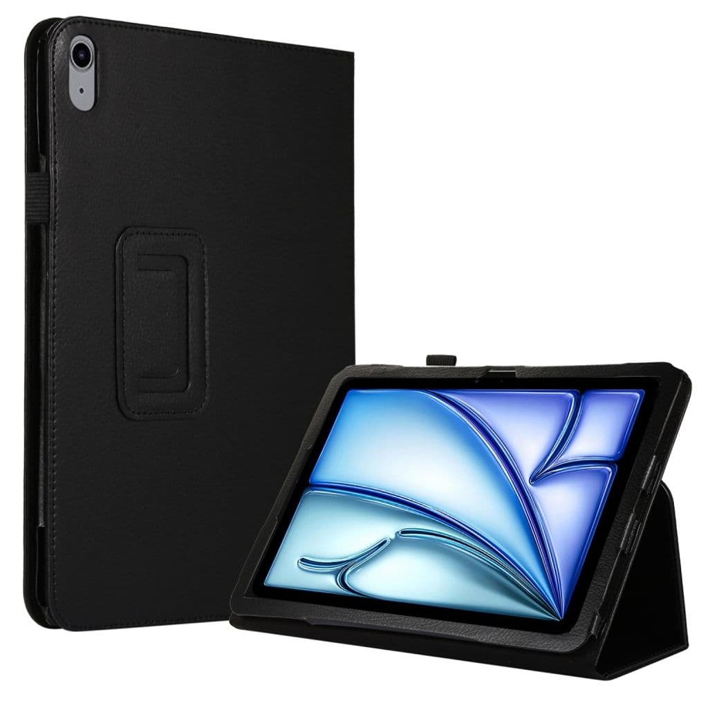 iPad Air 11" 2024/2025 Fodral med stativ - Svart