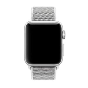 Apple Watch 38/40/41/42mm Kardborreband Klockarmband - Vit