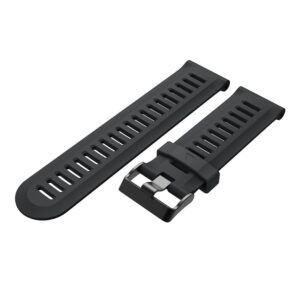 Garmin Fenix 3/Fenix 5X Klockarmband i silikon - Svart