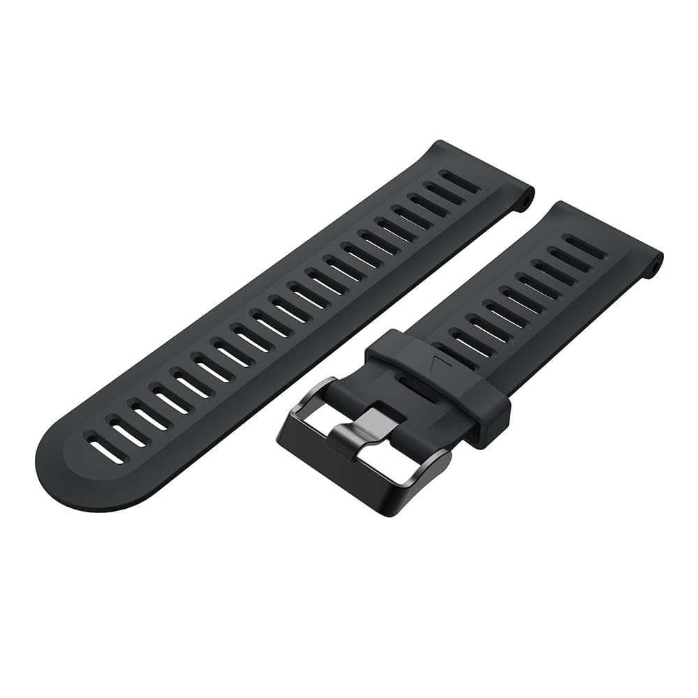 Garmin Fenix 3/Fenix 5X Klockarmband i silikon - Svart