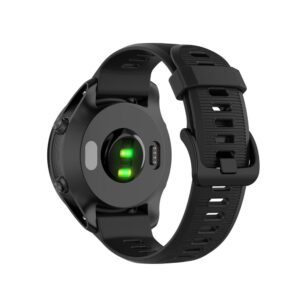 Garmin Forerunner 935/Fenix 5 Klockarmband i silikon - Svart