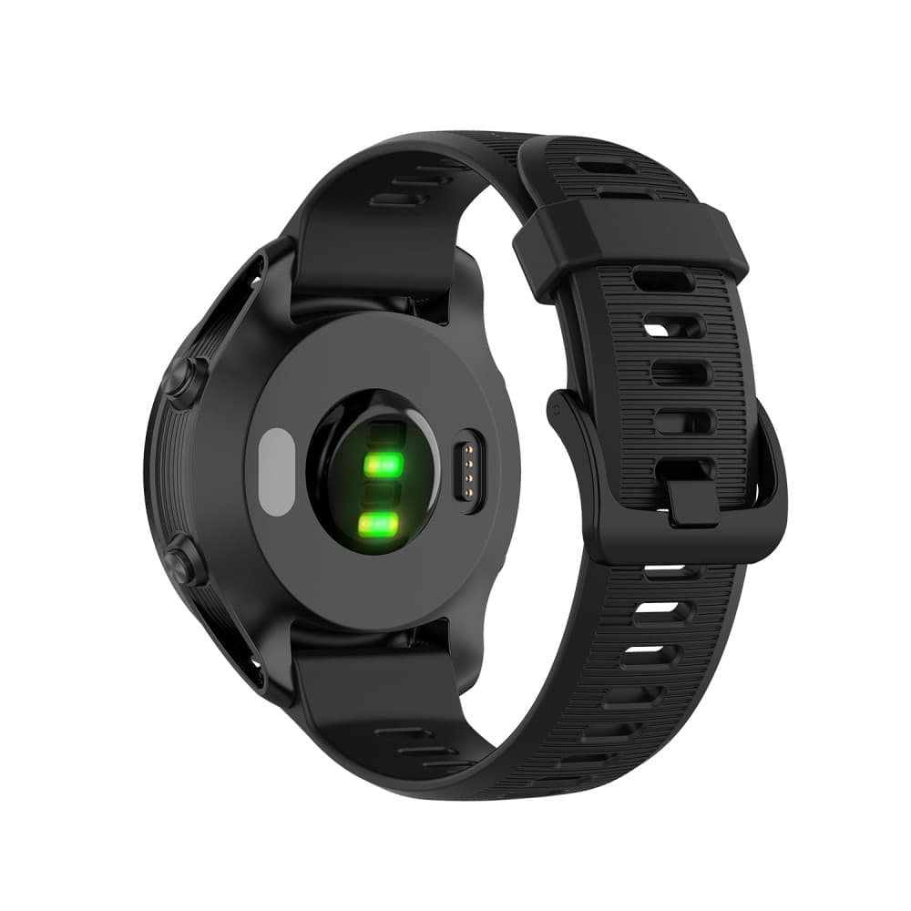 Garmin Forerunner 935/Fenix 5 Klockarmband i silikon - Svart