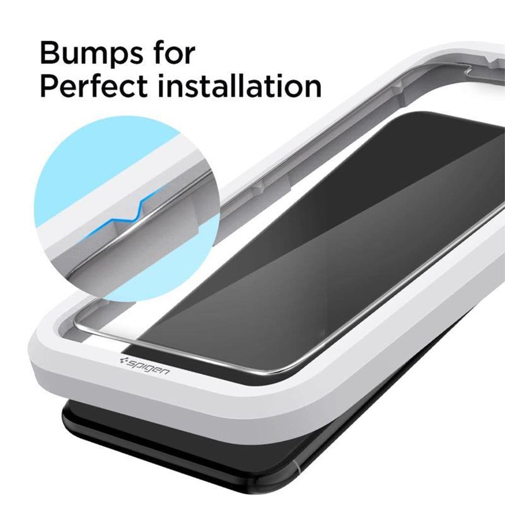 Spigen iPhone 11 Skärmskydd i härdat glas Alm Glas.Tr Slim, 2-pack