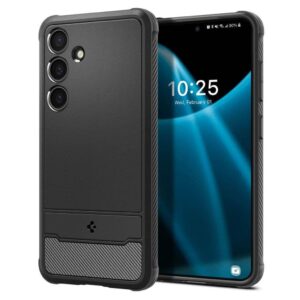 Spigen Rugged Armor skal till Samsung Galaxy S24 - mattsvart