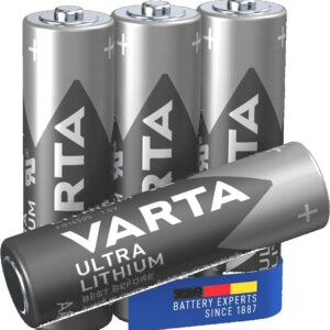 VARTA Ultra Lithium AA-batteri, 4-pack
