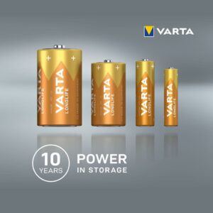VARTA Longlife Alkaline AA-batteri LR06, 8-pack