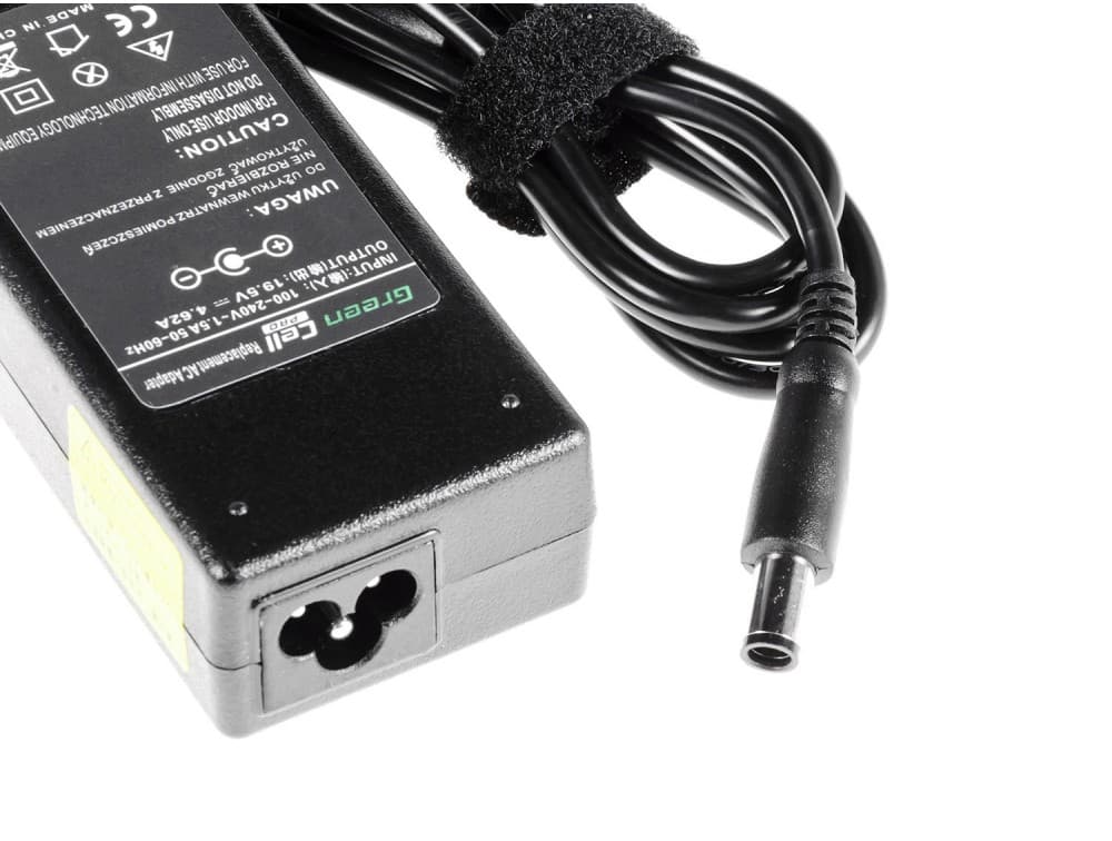 Green Cell Pro Laddare för Dell, 19.5V 4.62A 90W - Svart