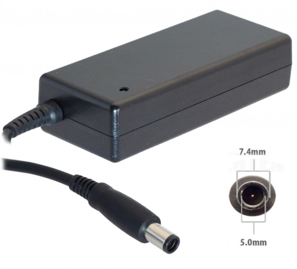 Laddare till Dell 19.5V 3.34A 65W (PA-21) (7.4*5.0)
