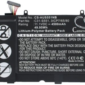 Batteri till Asus VivoBook S551L mfl