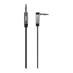 Belkin 3.5mm Flat Aux Ljudkabel 0,9m - Svart
