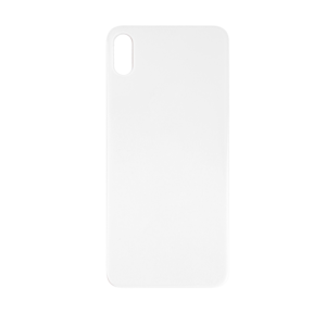 iPhone XS Baksida Glas - Silver