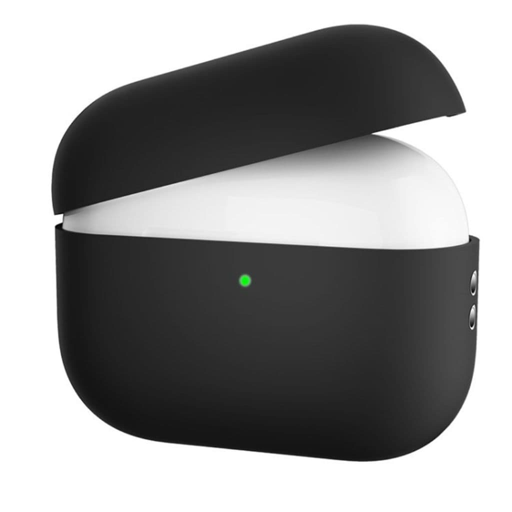 Stöttåligt AirPods Pro 2 silikonfodral - Svart