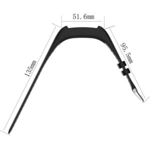 Polar M600 klockarmband i silikon - Svart
