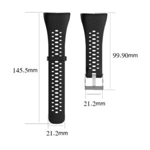 Polar M400 / M430 klockarmband i silikon - Vit