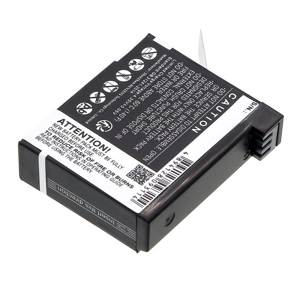 Batteri till GoPro HD Hero 4 AHDBT-401, 1160mAh