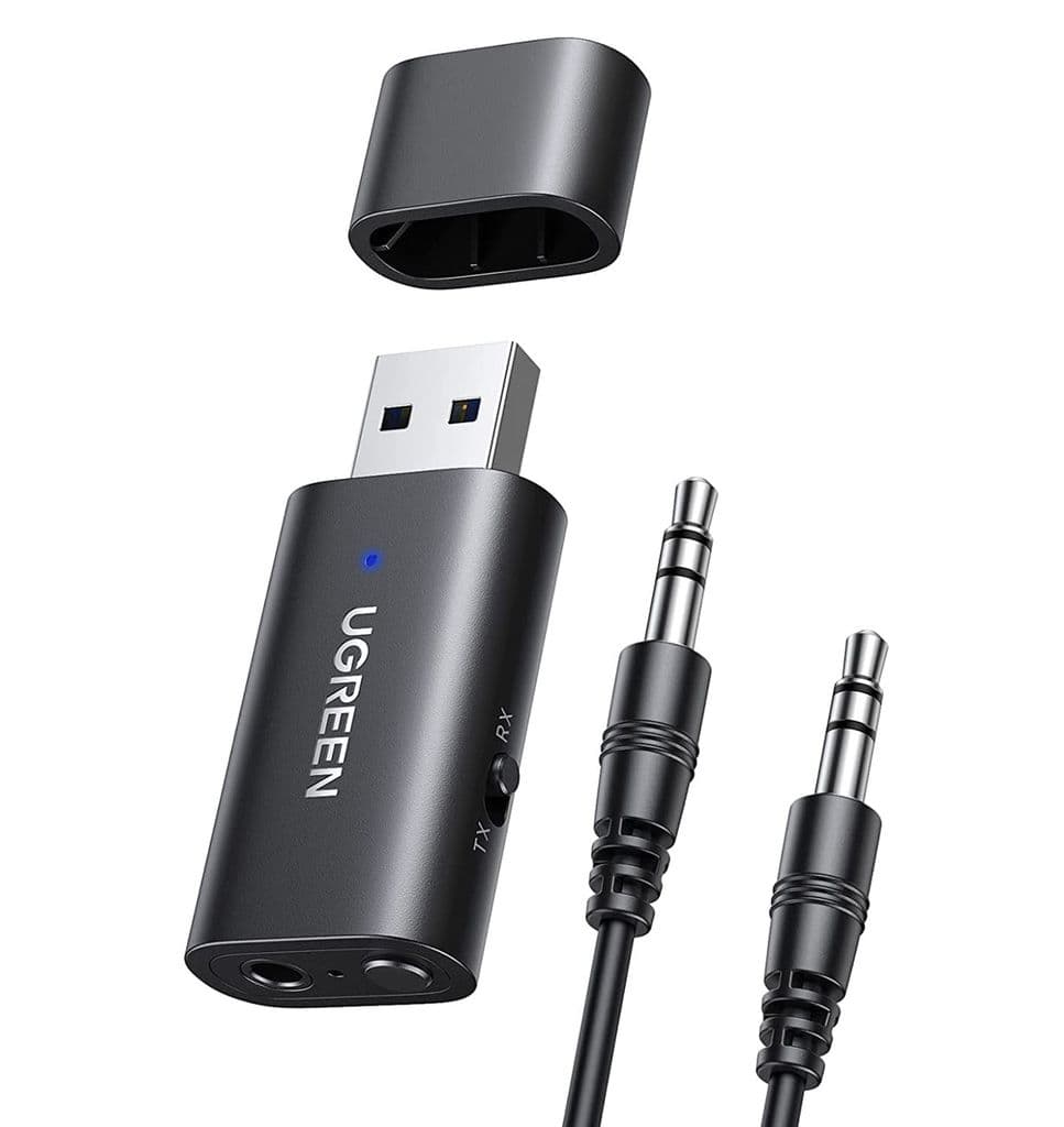 Ugreen Bluetooth Mottagare & Sändare + AUX 3.5mm