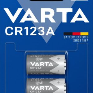VARTA Litium Cylindriskt batteri CR123A, 2-pack