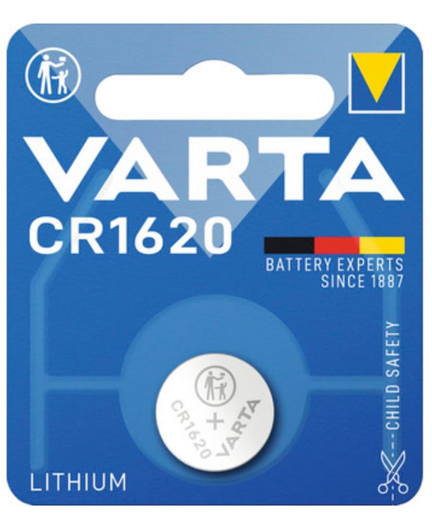 VARTA Lithium Coin knappcellsbatteri CR1620