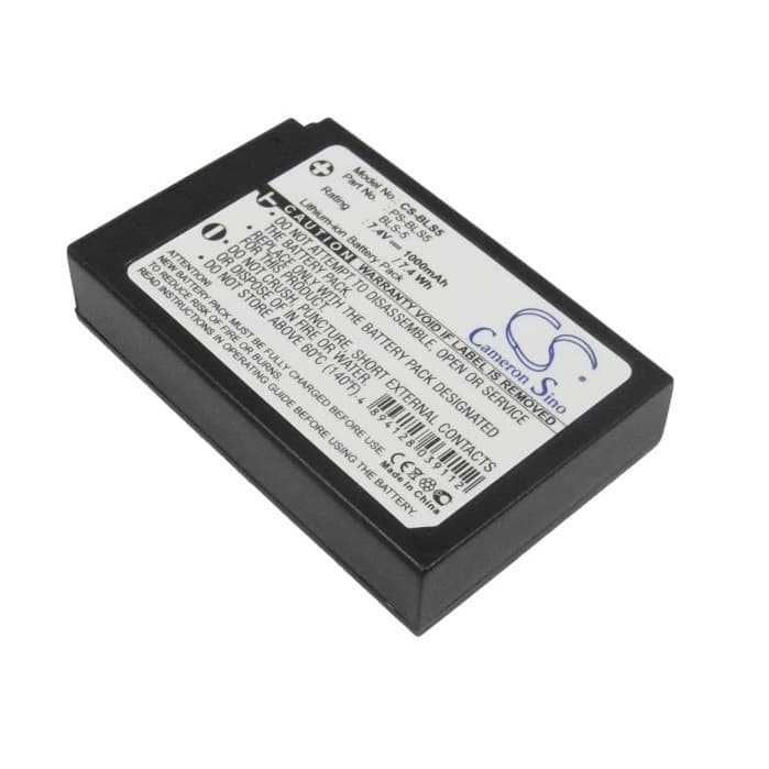 Batteri till Olympus BLS-5 mfl