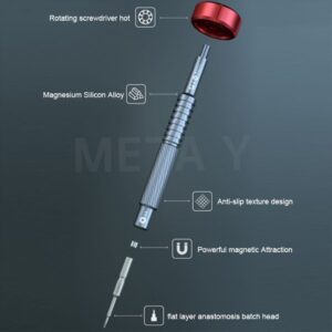 MECHANIC META Y Cross 1.8 Magnetisk Skruvmejsel
