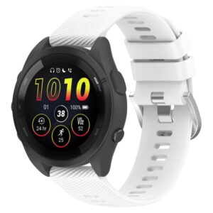Garmin Forerunner 265 Klockarmband i Silikon - Vit