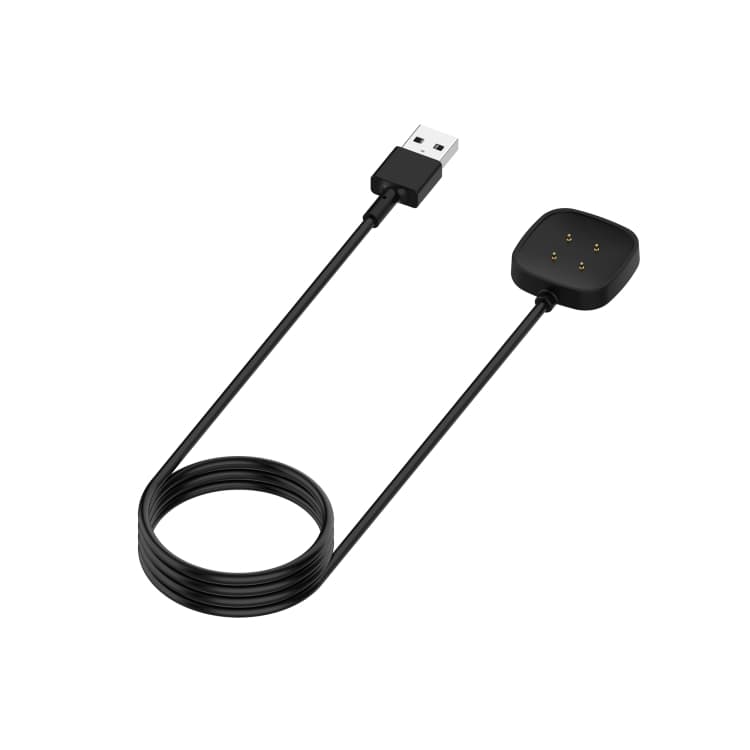 Fitbit Versa 3 & Sense USB Laddningskabel - Svart