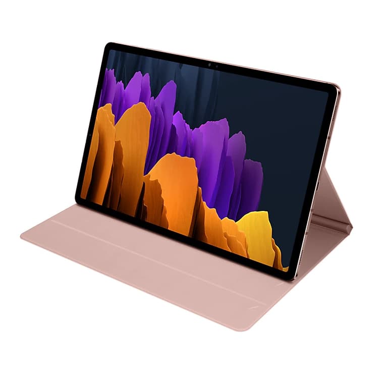 Samsung Galaxy Tab S7 Plus/S8 Plus Book Fodral - Rosa
