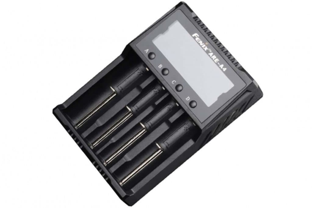 Fenix Laddare för Li-ion 10440/14500/16340/18650/21700/26650, NIMH AA/AAA/C