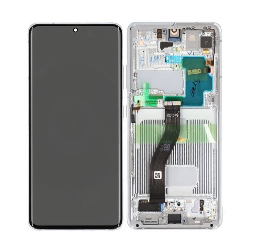 Samsung Galaxy S21 Ultra 5G LCD Skärm - Phantom Silver