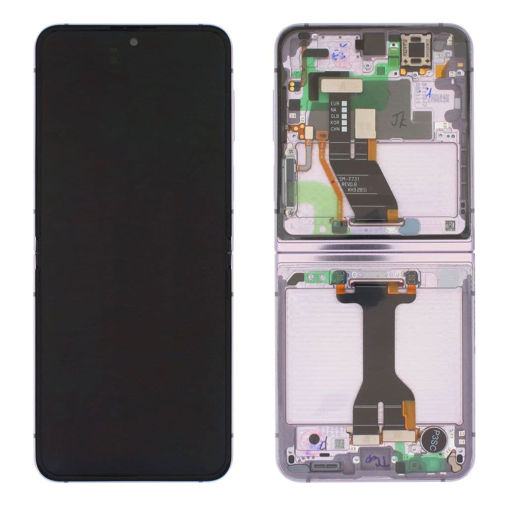 Samsung Galaxy Z Flip5 5G LCD Skärm - Lavender