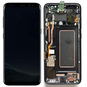 Samsung Galaxy S8 Skärm med LCD-display - Svart - Original