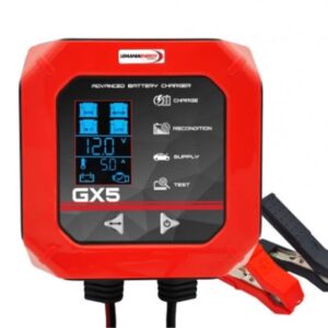12V Lemania GX5 laddare 5A 1.2-110Ah (AGM, EFB, SMF, Li-ion)
