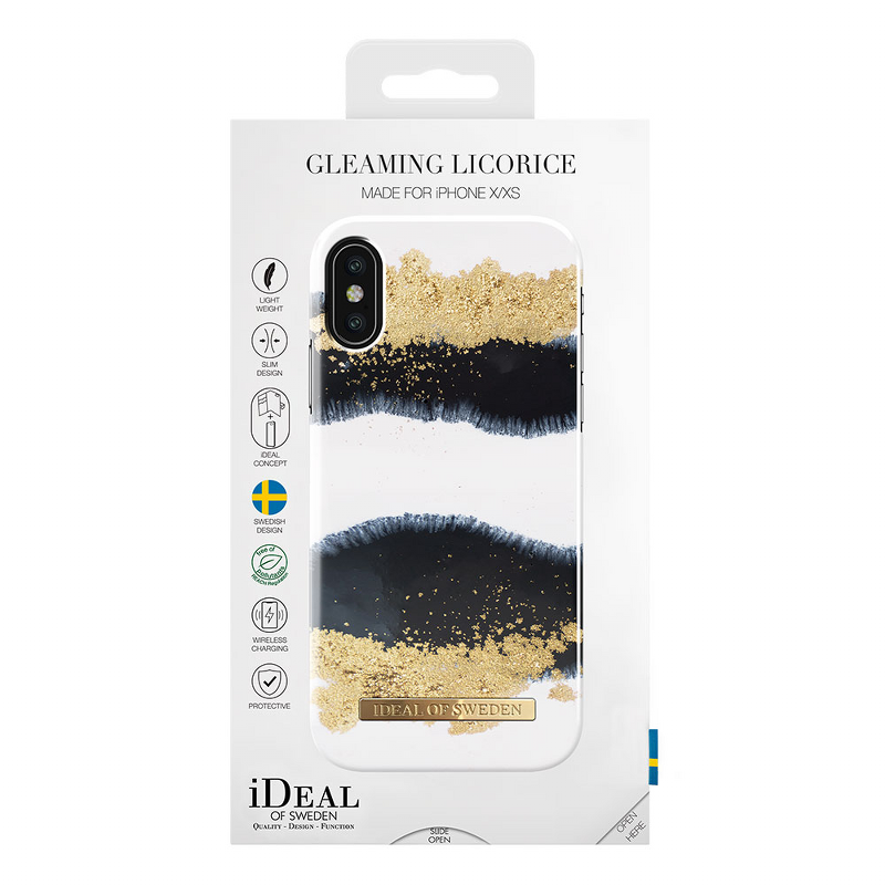 IDeal Fashion iPhone X-XS skal -Gleaming Licoricee