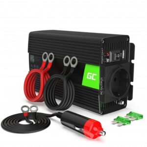 Green Cell Power Inverter 12V till 230V 300W/600W Modifierad sinusvåg