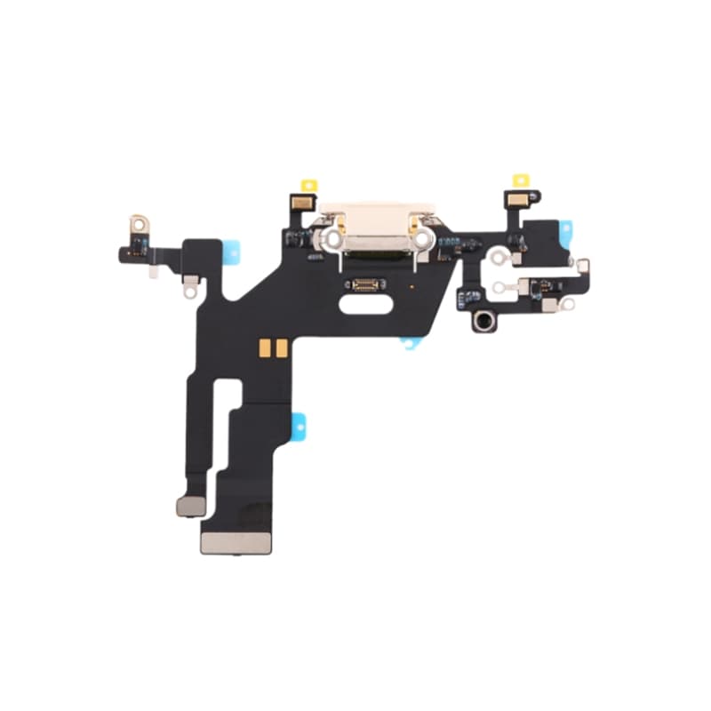 iPhone 11 Laddkontakt med Flex - Vit