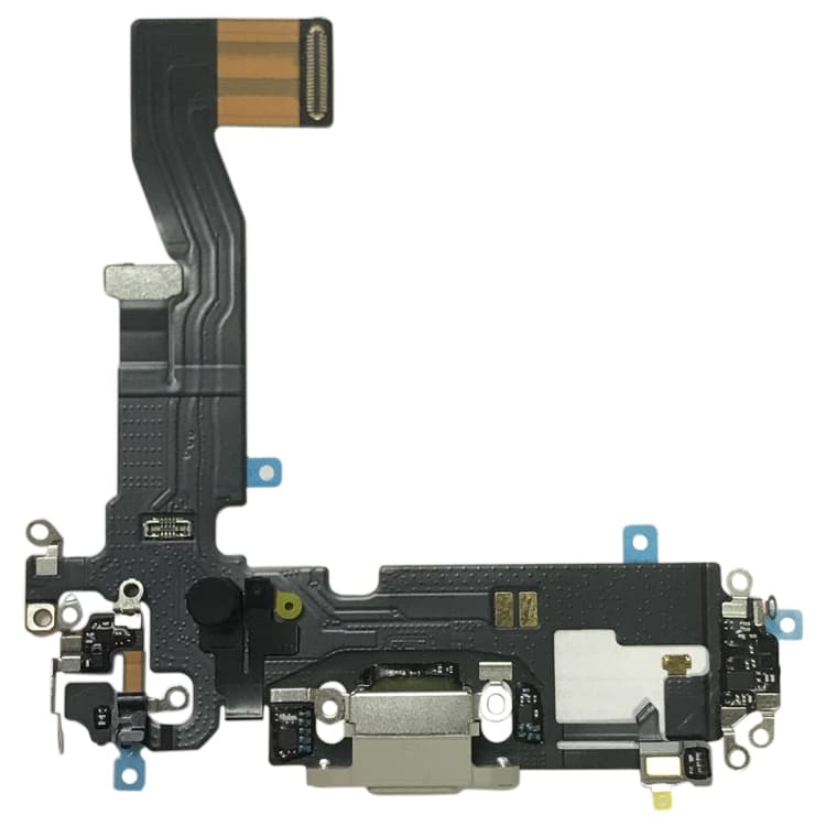 iPhone 12 / 12 Pro Laddkontakt med Flex - Grå