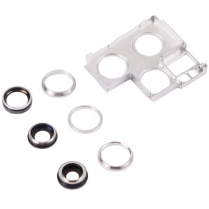 iPhone 13 Pro Max Kameralins + Bracket - Silver