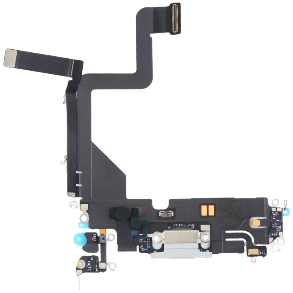 iPhone 14 Pro Laddningsport Flexkabel - Vit