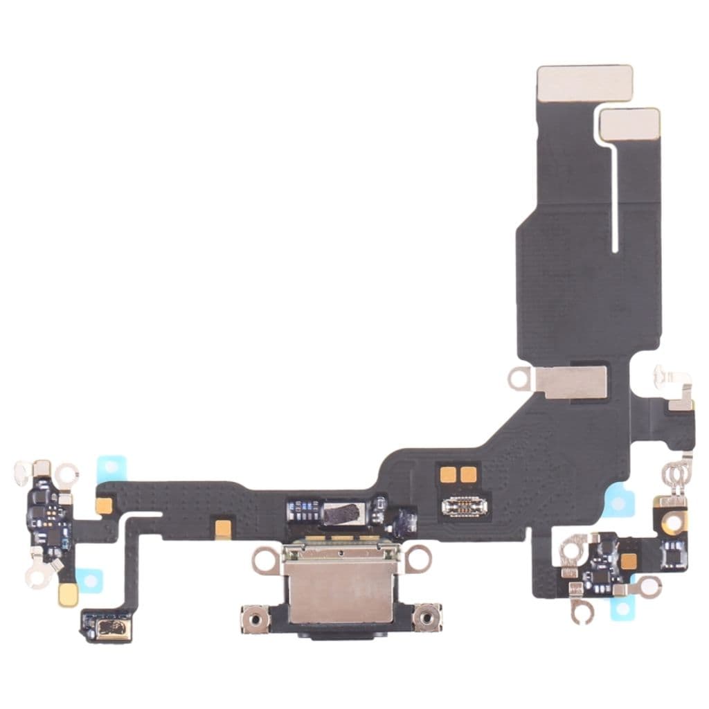 iPhone 15 Original Laddningsport Flex Kabel - Svart