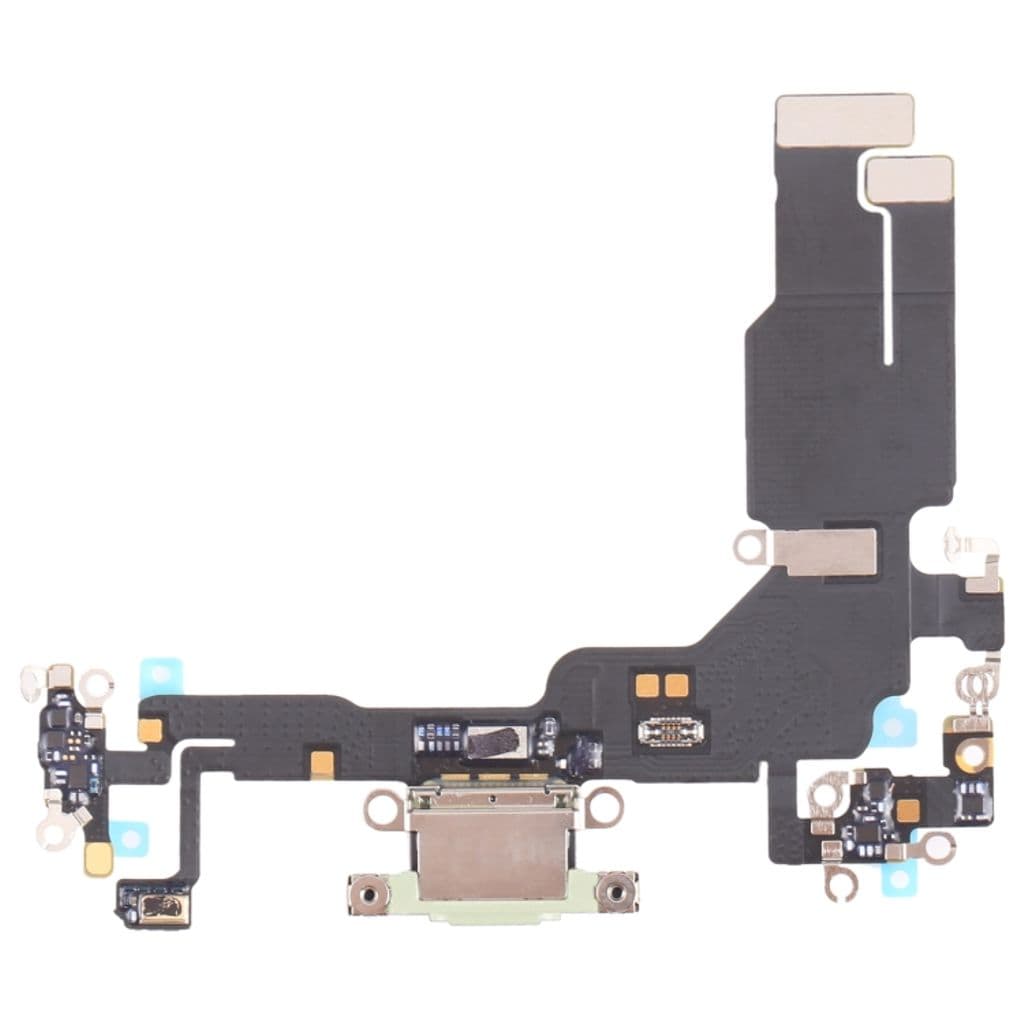 iPhone 15 Original Laddningsport Flex Kabel - Grön
