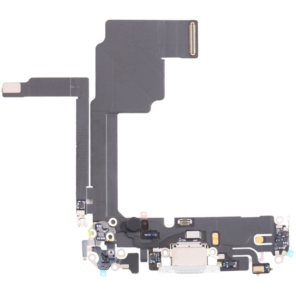 iPhone 15 Pro Original Laddningsport Flex Kabel - Vit