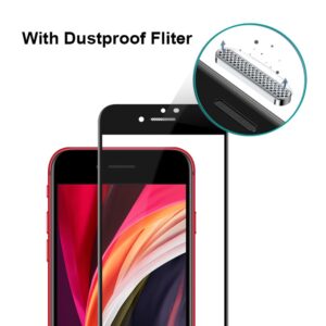 SiGN 3D Skärmskydd i Härdat Glas med Dust Mesh till iPhone SE 2020