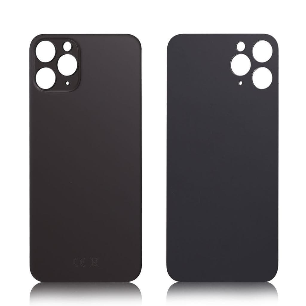 iPhone 11 Pro Back glass without logo High Quality Space Gray